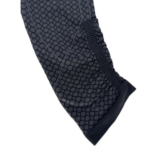 Lululemon In The Flow Crop II Black and Grey Leggings Size S Excellent Condition - Picture 4 of 6